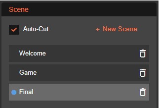 Auto-Cut on scene selection